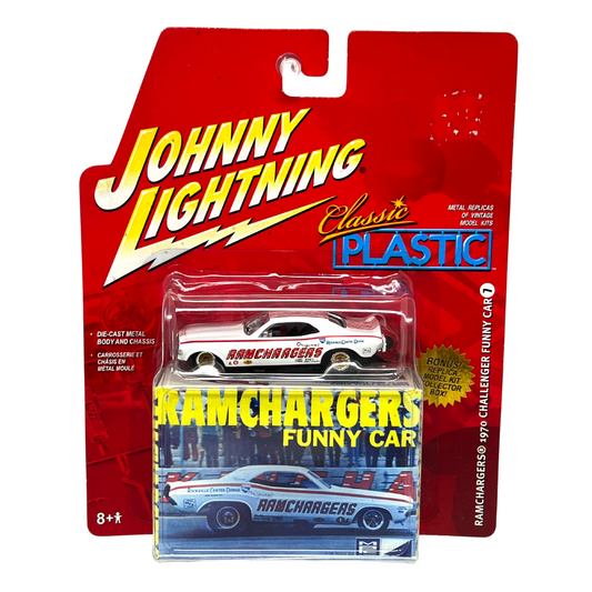 Johnny Lightning Ramchargers 1970 Challenger Funny Car 1:64 Diecast