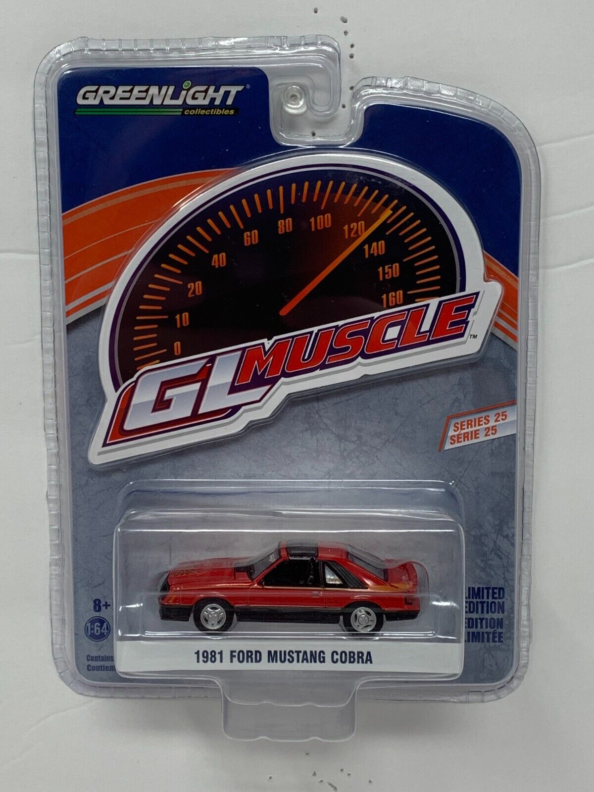 Greenlight GL Muscle Series 25 1981 Ford Mustang Cobra 1:64 Diecast