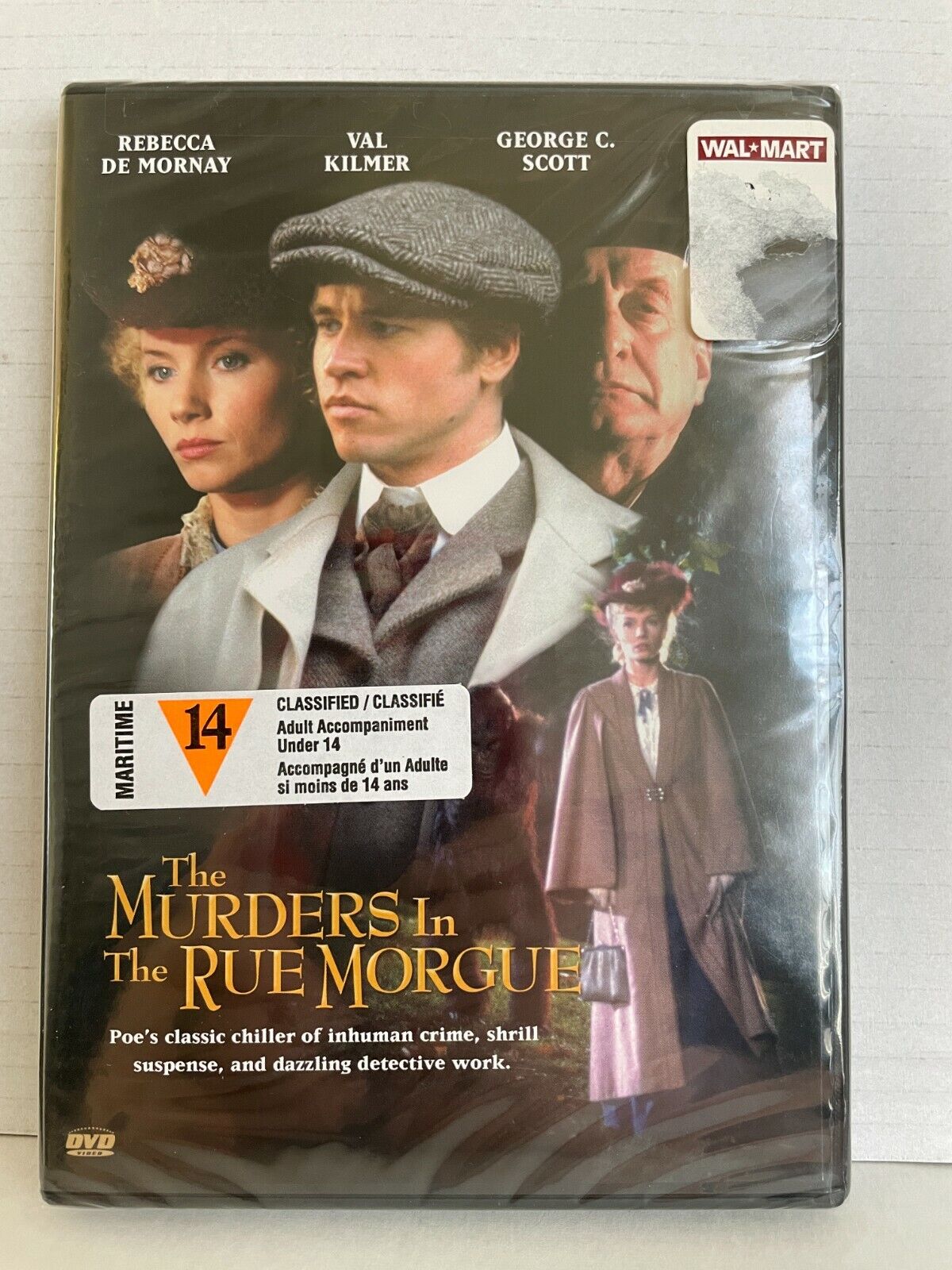 Murders in the Rue Morgue (DVD, 2006) Val Kilmer Crime Sealed!!!