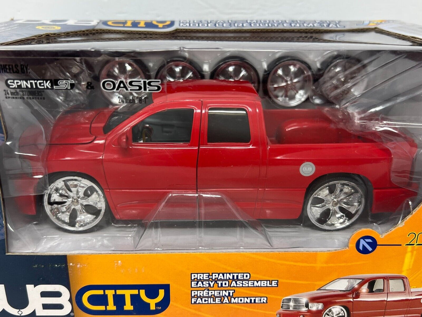 Jada Dub City 2003 Dodge Ram 1:24 Diecast Metal Model Kit