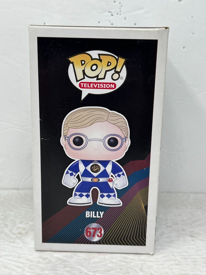 Funko Pop! Television Power Rangers #673 Billy Blue Ranger Vinyl Figure Vaulted