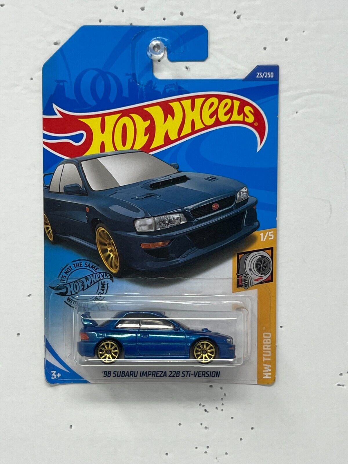 Hot Wheels HW Turbo 1998 Subaru Impreza 22B-STi Version JDM 1:64 Diecast