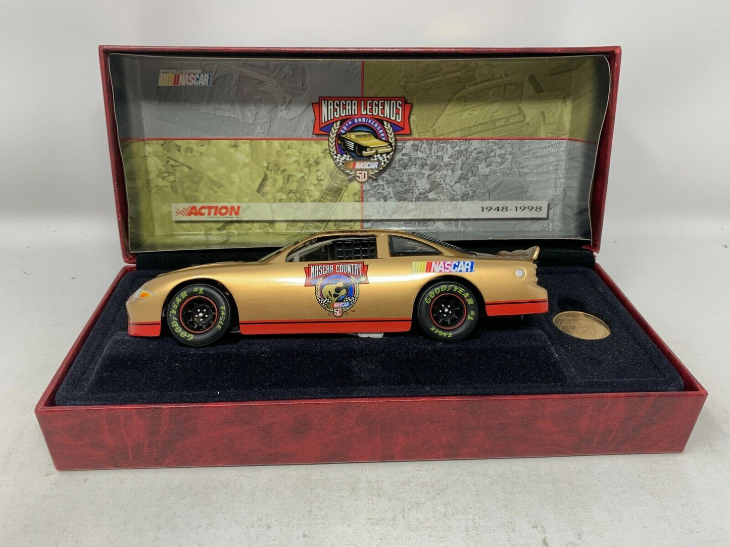 Action NASCAR Bill France Sr. 50th Anniversary Legends 1948-1998 1:24 Diecast