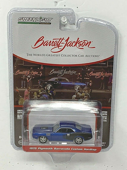 Greenlight Barrett-Jackson 1970 Plymouth Barracuda Hardtop 1:64 Diecast