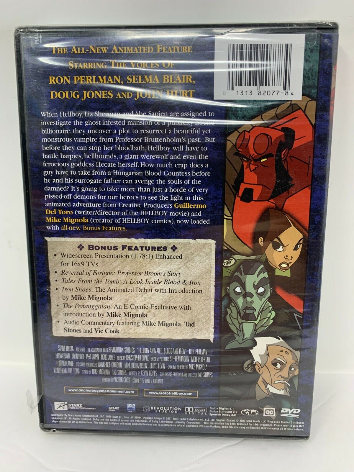 Hellboy Animated - Blood & Iron (DVD, 2007) Action Movie New and Sealed!!!