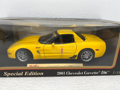 Maisto 2001 Chevrolet Corvette Z06 Special Edition 1:18 Diecast