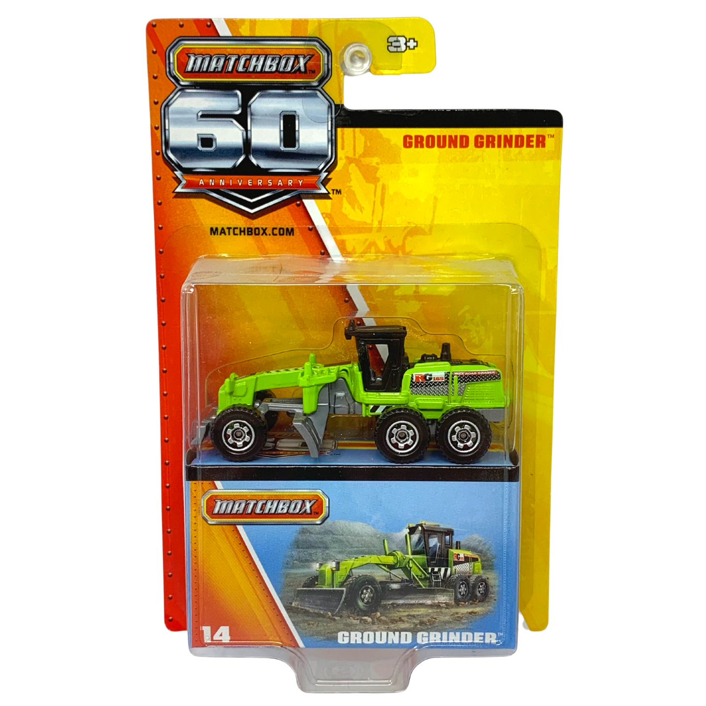 Matchbox 60th Anniversary Ground Grinder 1:64 Diecast