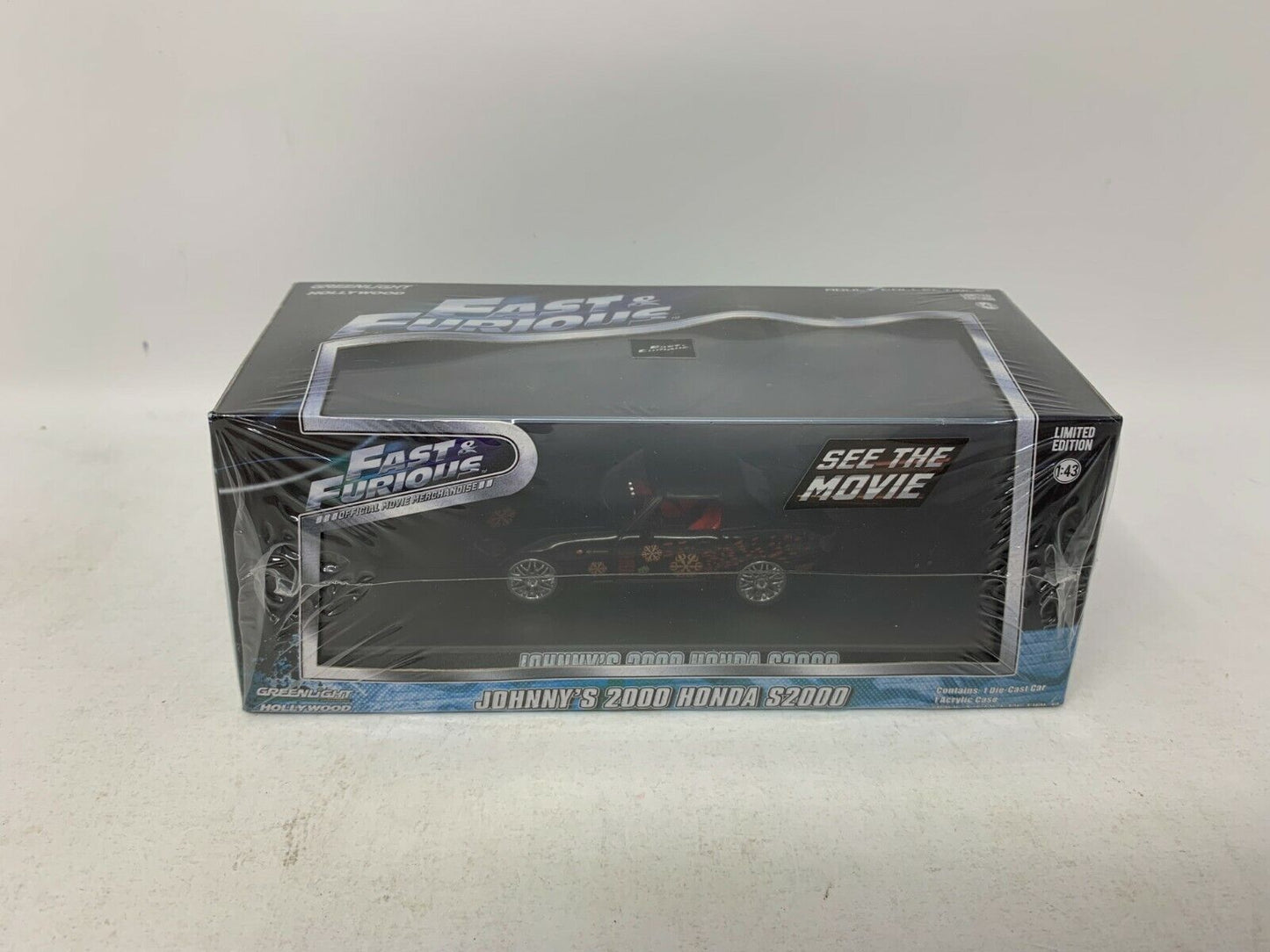 Greenlight Hollywood Fast & Furious Johnny's 2000 Honda S2000 1:43 Diecast