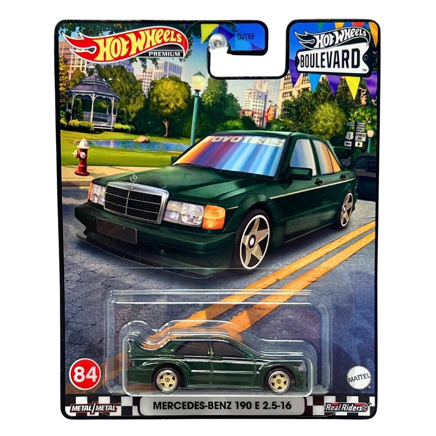 Hot Wheels Premium Boulevard Mercedes-Benz 190 E 2.5-16 1:64 Diecast