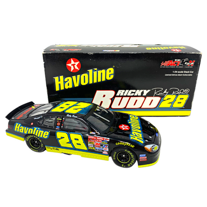 Action Nascar #28 Ricky Rudd Havoline 2002 Ford Taurus 1:24 Diecast