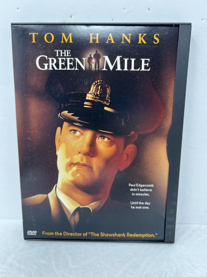 The Green Mile (DVD, 2000) Tom Hanks Crime Drama Good Condition!!!