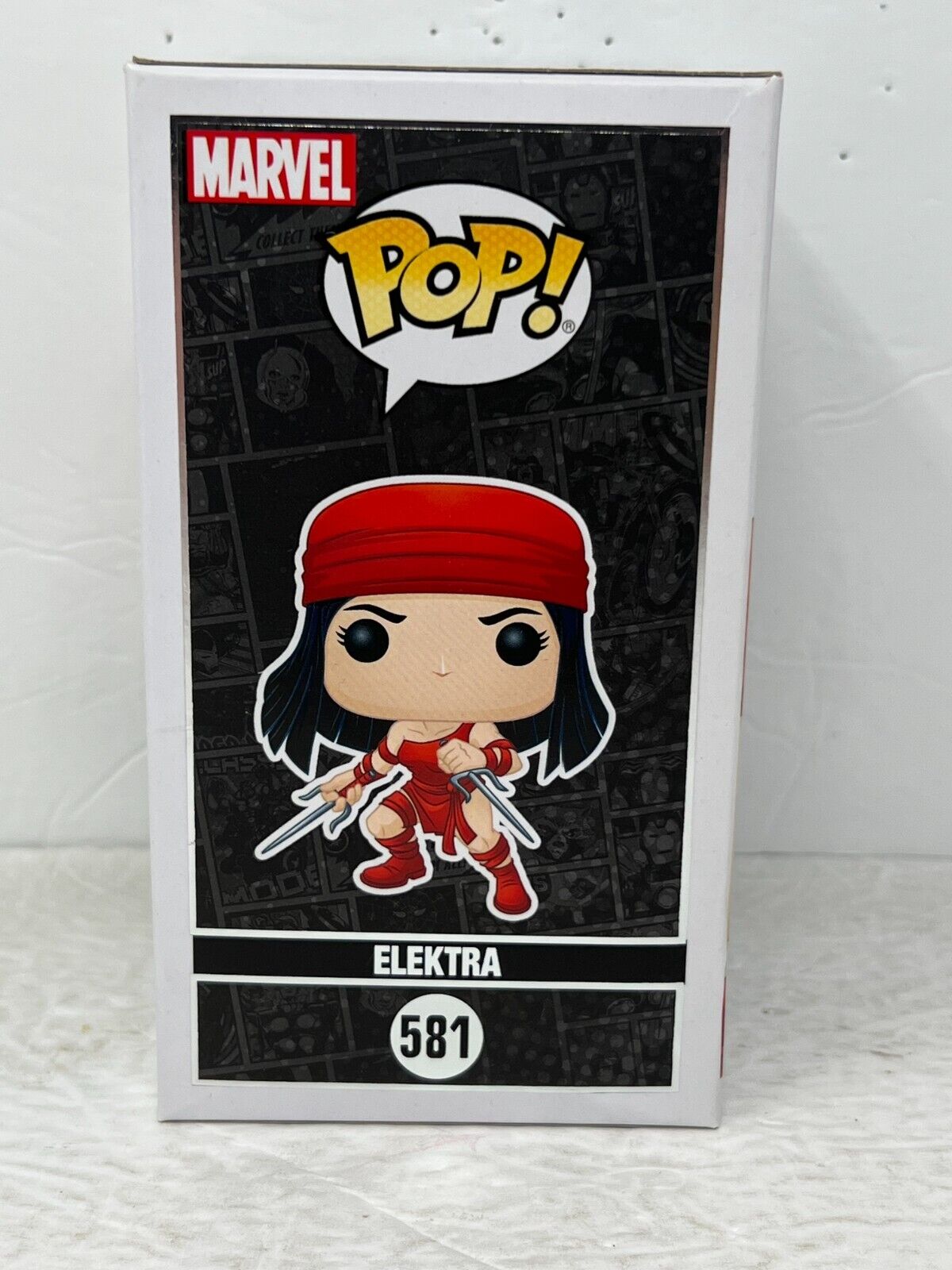 Funko Pop! Marvel 80 Years #581 Elektra Special Edition Bobble-Head Vaulted