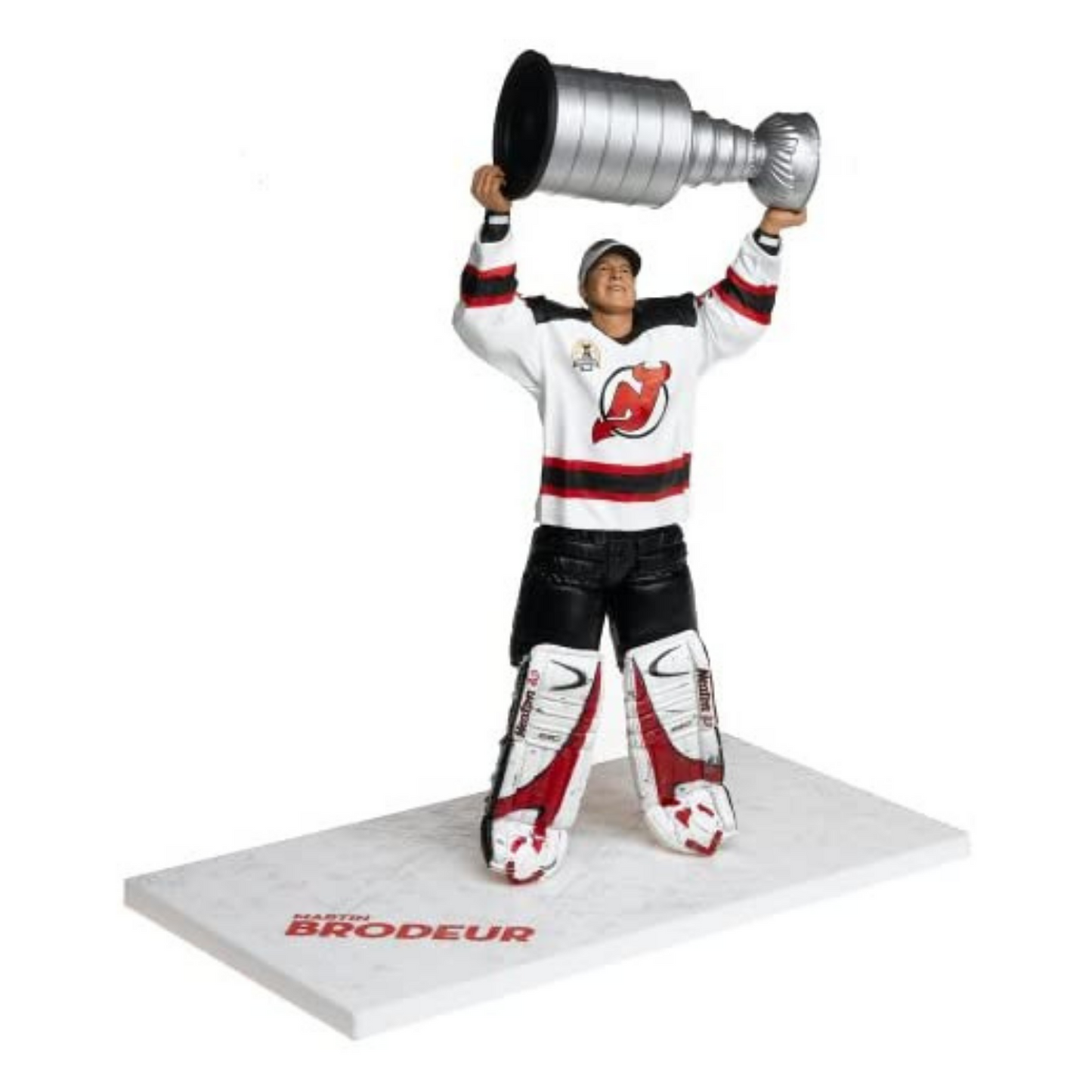 Mcfarlane NHL Martin Brodeur New Jersey Devils Series 9 Figure W/ Stanley Cup