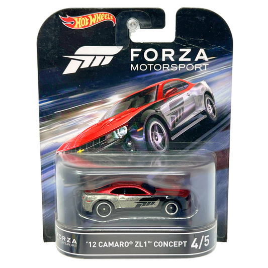 Hot Wheels Retro Entertainment Forza '12 Camaro ZL1 Concept 1:64 Diecast