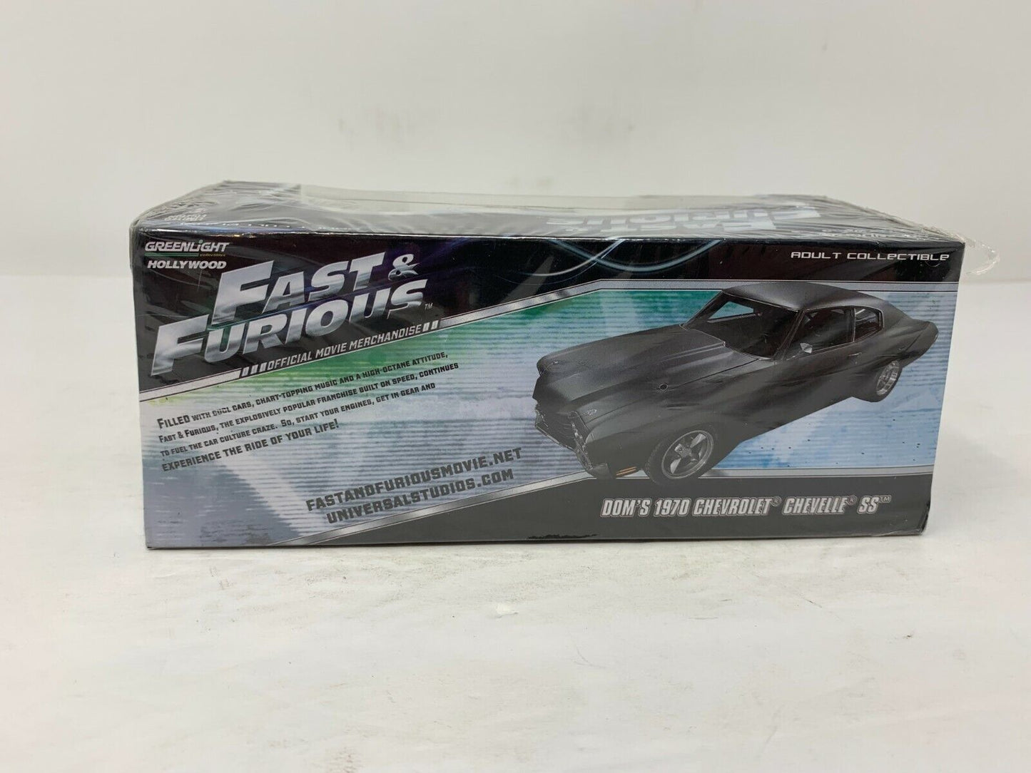Greenlight Fast & Furious Dom's 1970 Chevrolet Chevelle SS 1:43 Diecast