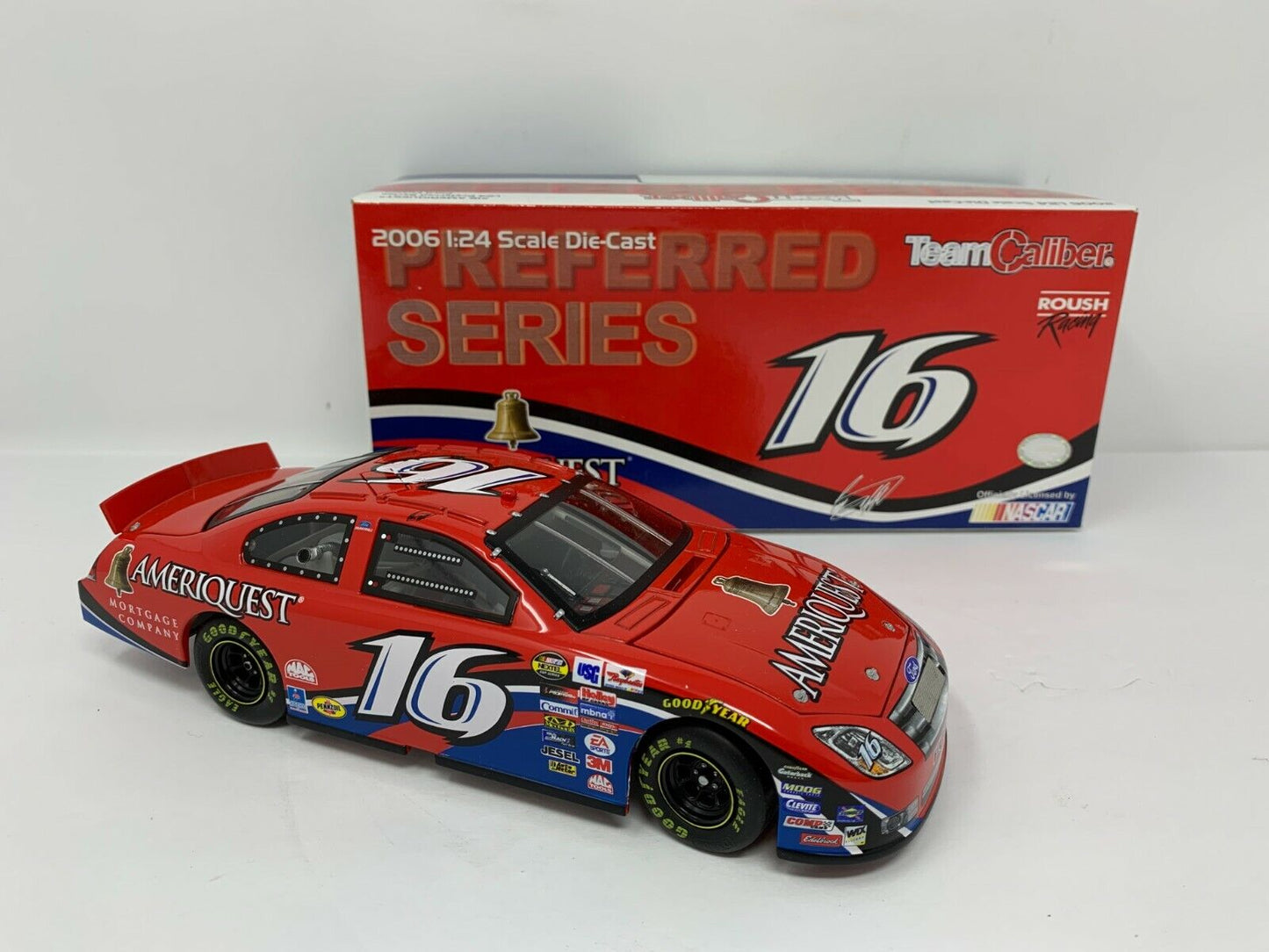 Team Caliber Preferred Nascar Greg Biffle Ameriquest Fusion 1:24 Diecast