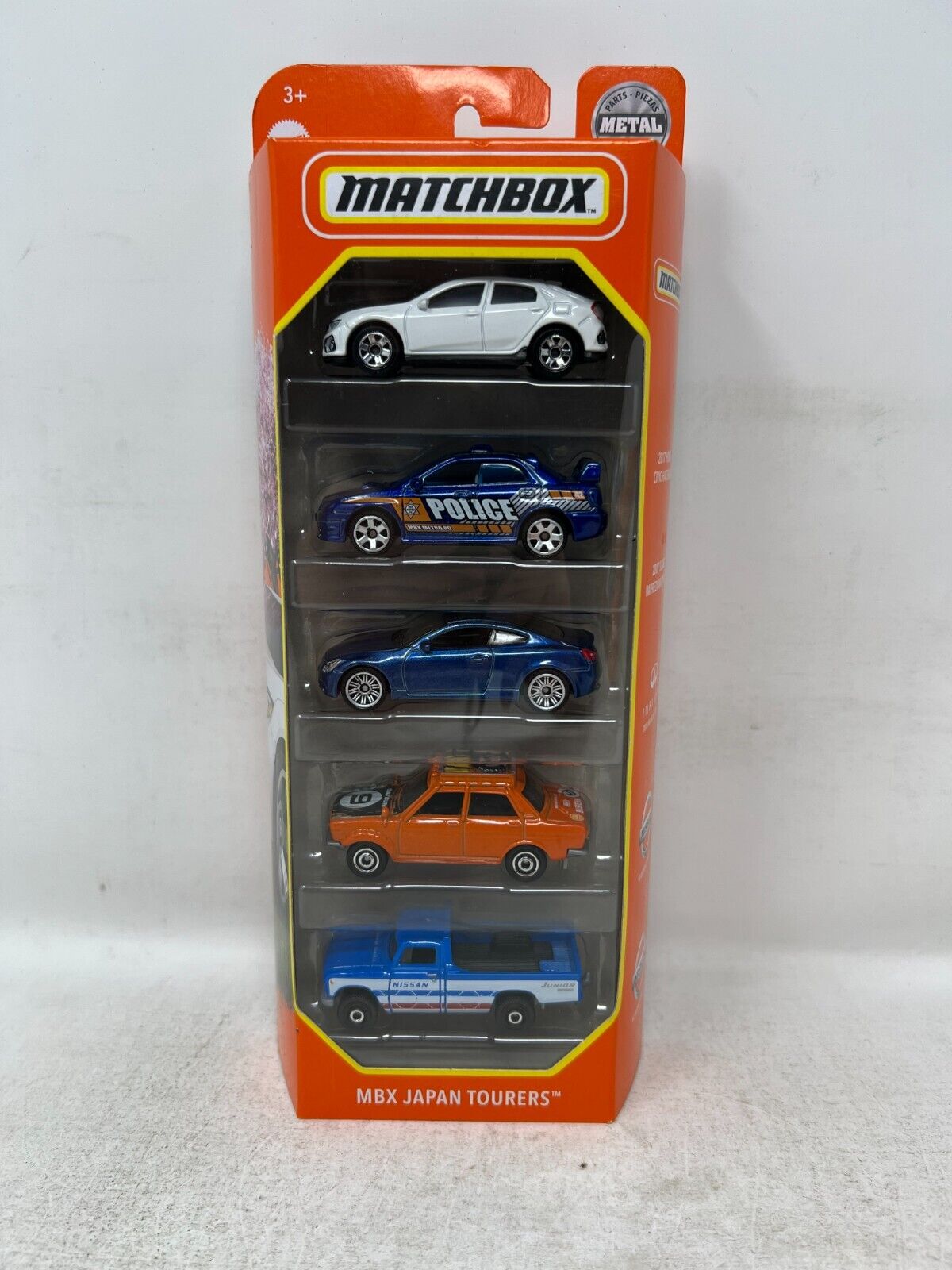 Matchbox 2021 MBX Japan Tourers 5-Pack 1:64 Diecast