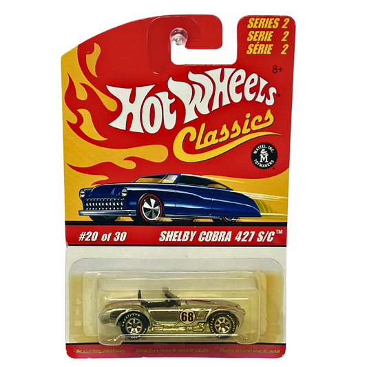 Hot Wheels Classics Series 2 Shelby Cobra 427 S/C Muscle Car 1:64 Diecast
