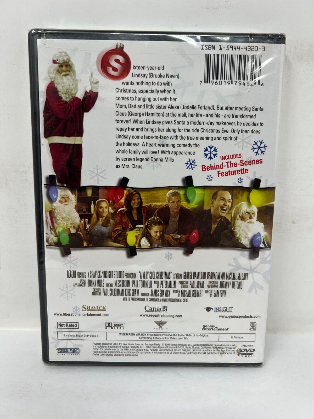 A Very Cool Christmas (DVD, 2006) George Hamilton Comedy New and Sealed!!!