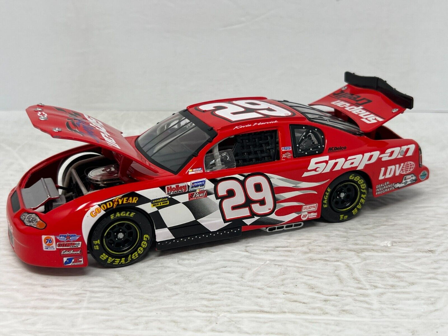 Action Nascar #29 Kevin Harvick Snap-On 2002 Chevy Monte Carlo 1:24 Diecast