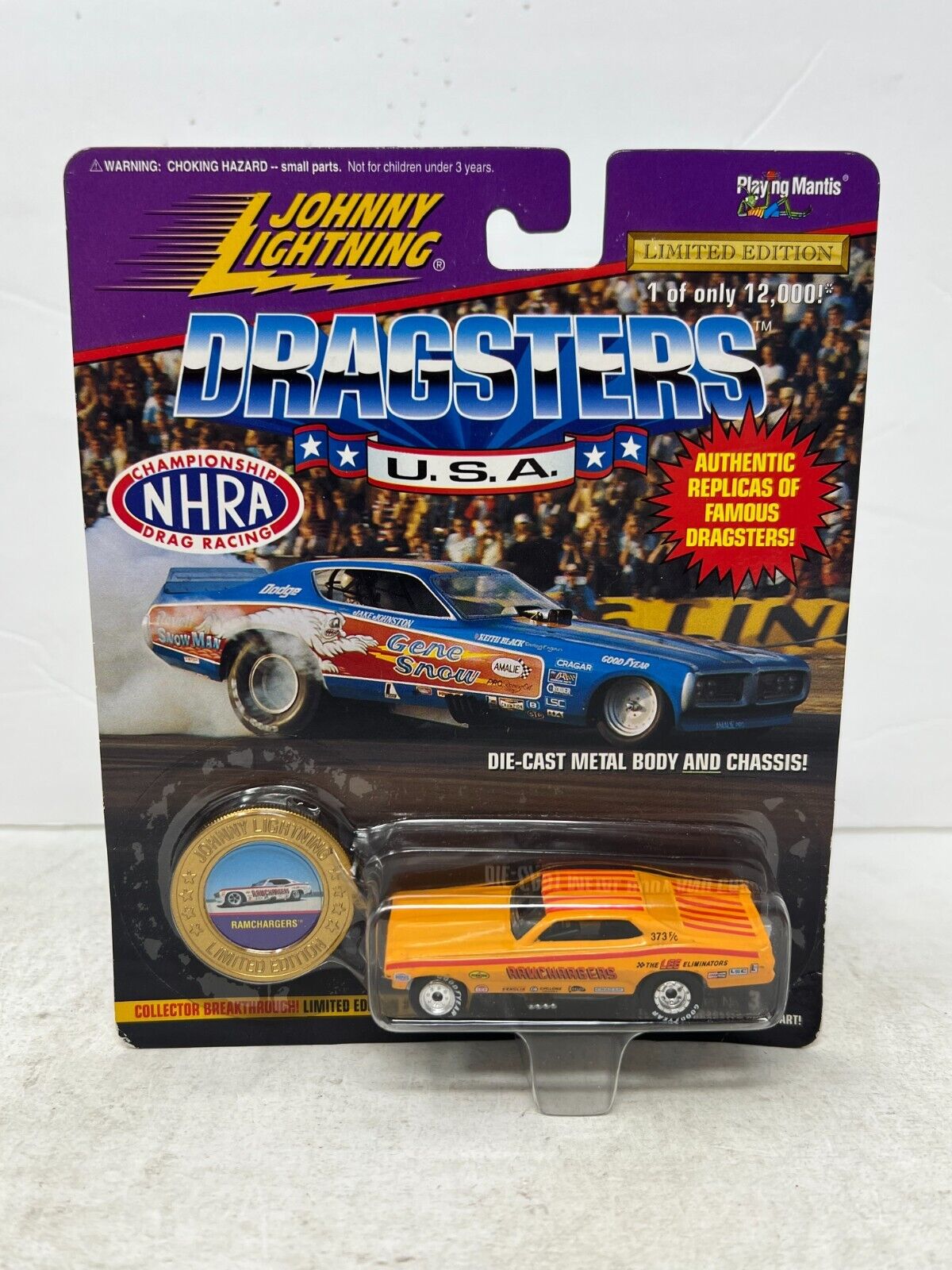 Johnny Lightning Dragsters U.S.A. Ramchargers 1:64 Diecast