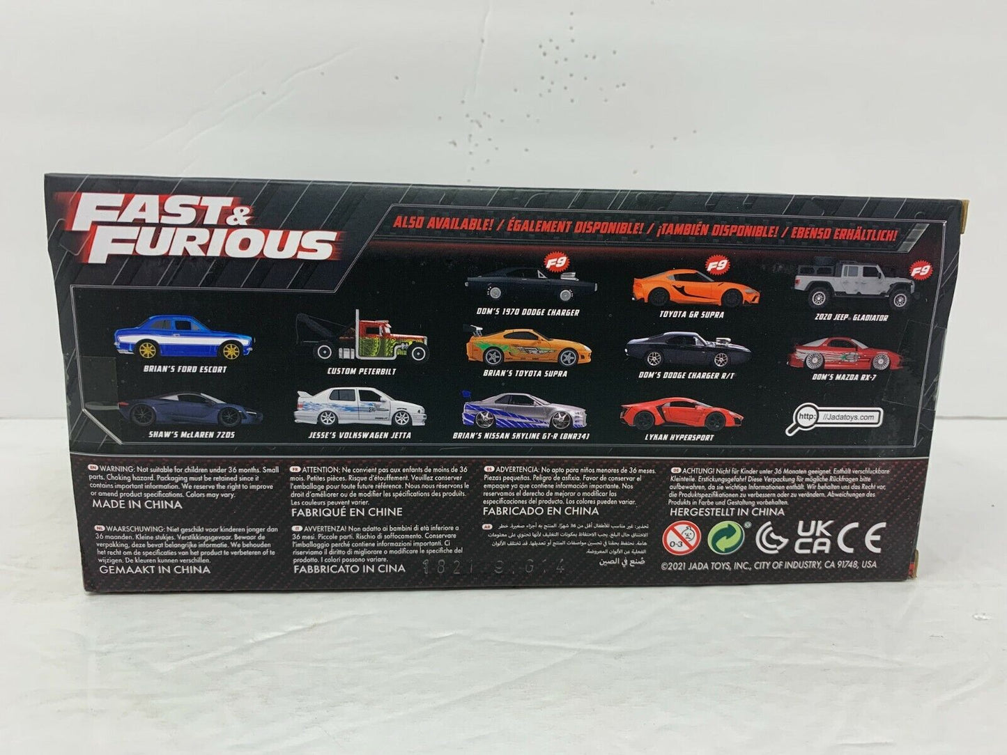 Jada Fast & Furious Mr. Little Nobody's Subaru WRX STI 1:24 Diecast