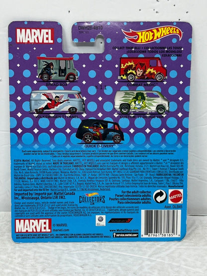 Hot Wheels Marvel The Wasp Volkswagen T1 Panel Real Riders 1:64 Diecast