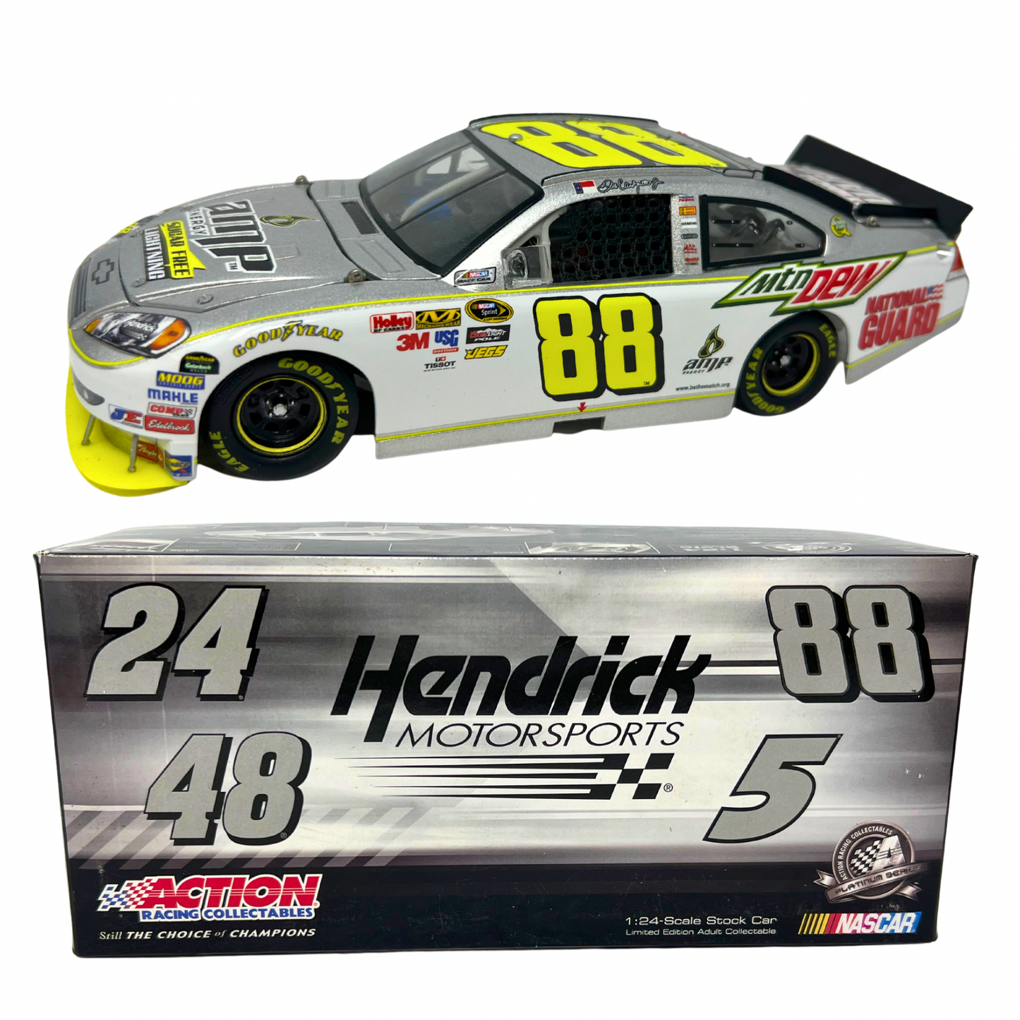 Action Nascar #88 Dale Earnhardt Jr AMP Energy Lightning 2010 Chevy 1:24 Diecast