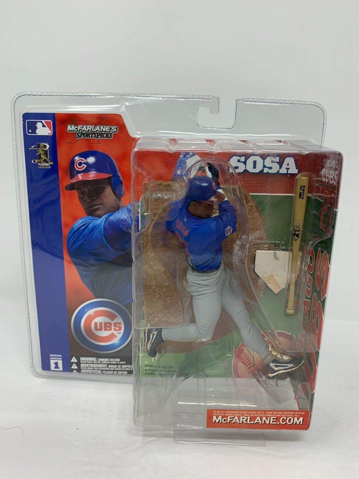 McFarlane MLB Series 1 Sammy Sosa Chicago Cubs Figurine