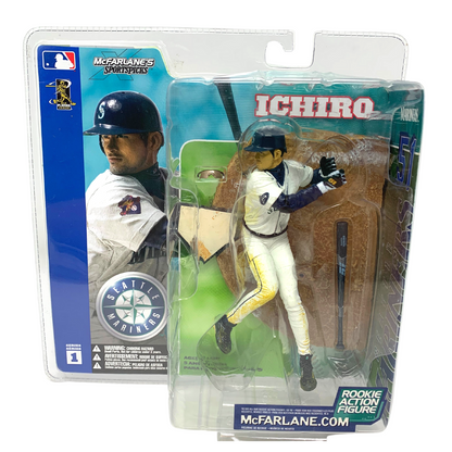 McFarlane MLB Series 1 Ichiro Suzuki Seattle Mariners Figurine