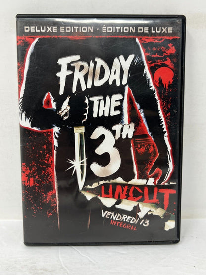 Friday the 13th (DVD, 2017) Horror Betsy Palmer Adrienne King Kevin Bacon