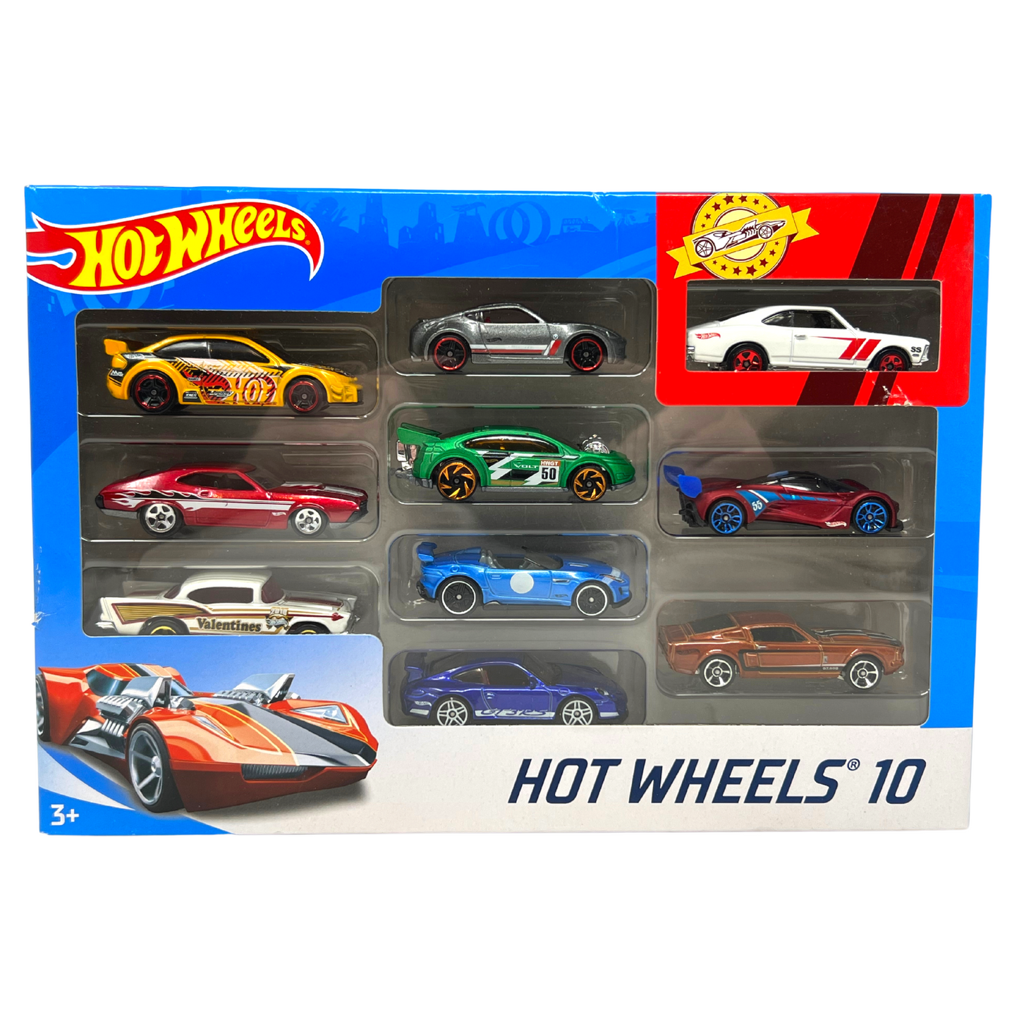 Hot Wheels 2017 10-Pack 1:64 Diecast Combo Set