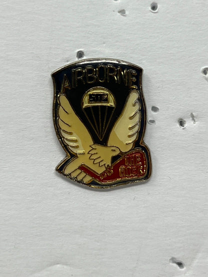 United States Army 503rd Parachute Infantry The Rock Militaria Lapel Pin