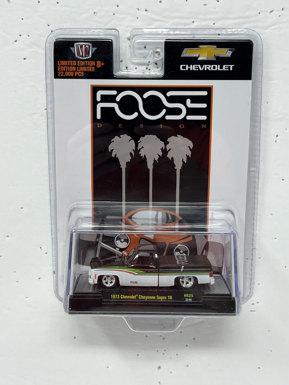 M2 Machines Foose Design 1973 Chevrolet Cheyenne Super 10 1:64 Diecast