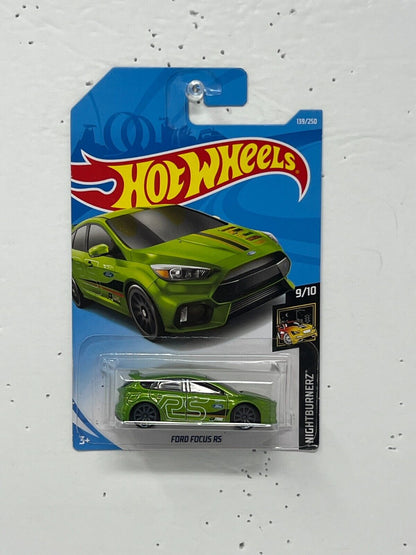 Hot Wheels Nightburnerz Ford Focus RS 1:64 Diecast Green