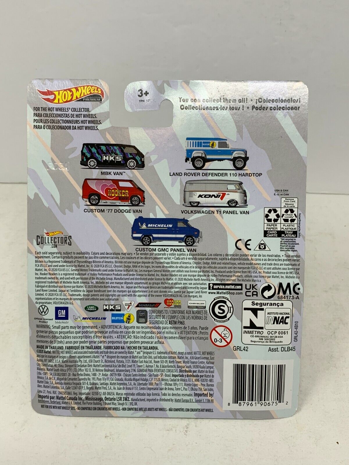 Hot Wheels Premium Pop Culture HKS MBK Van 1:64 Diecast