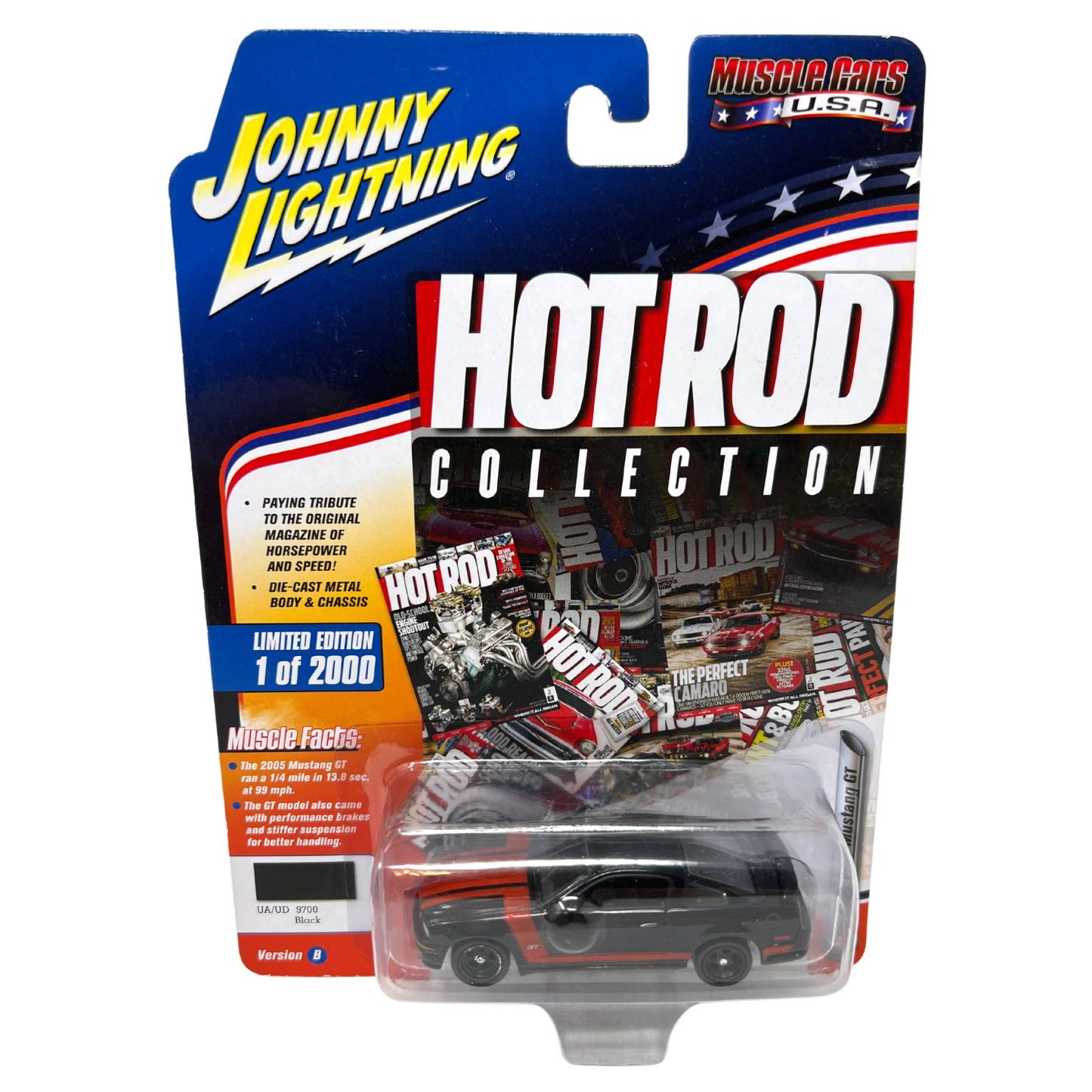 Johnny Lightning Hot Rod Collection 2005 Ford Mustang GT 1:64 Diecast