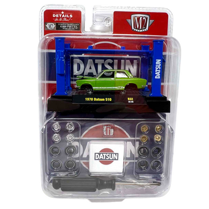 M2 Machines Model-Kit 1970 Datsun 510 R32 1:64 Scale Diecast