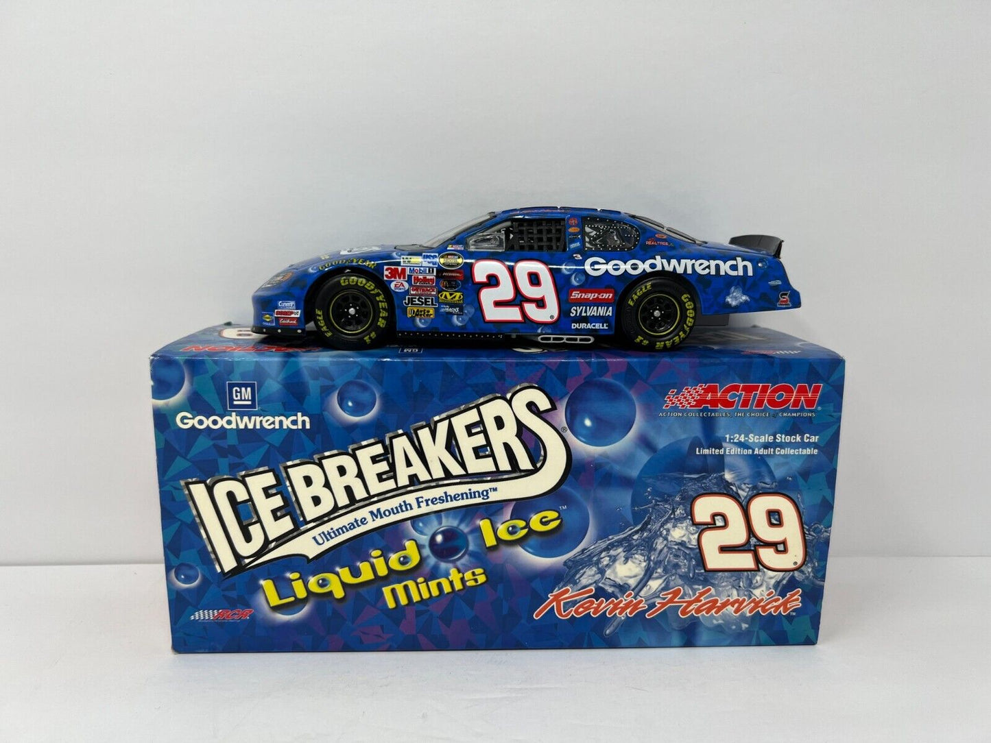 Action Nascar #29 Kevin Harvick GM Goodwrench Liquid Ice 2004 Chevy 1:24 Diecast