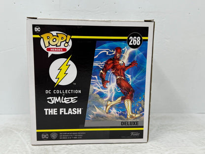 Funko Pop! Heroes #268 The Flash DC Collection Jim Lee Deluxe EB Exclusive