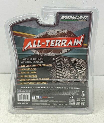 Greenlight All-Terrain 1968 Jeep Jeepster Commando 1:64 Diecast