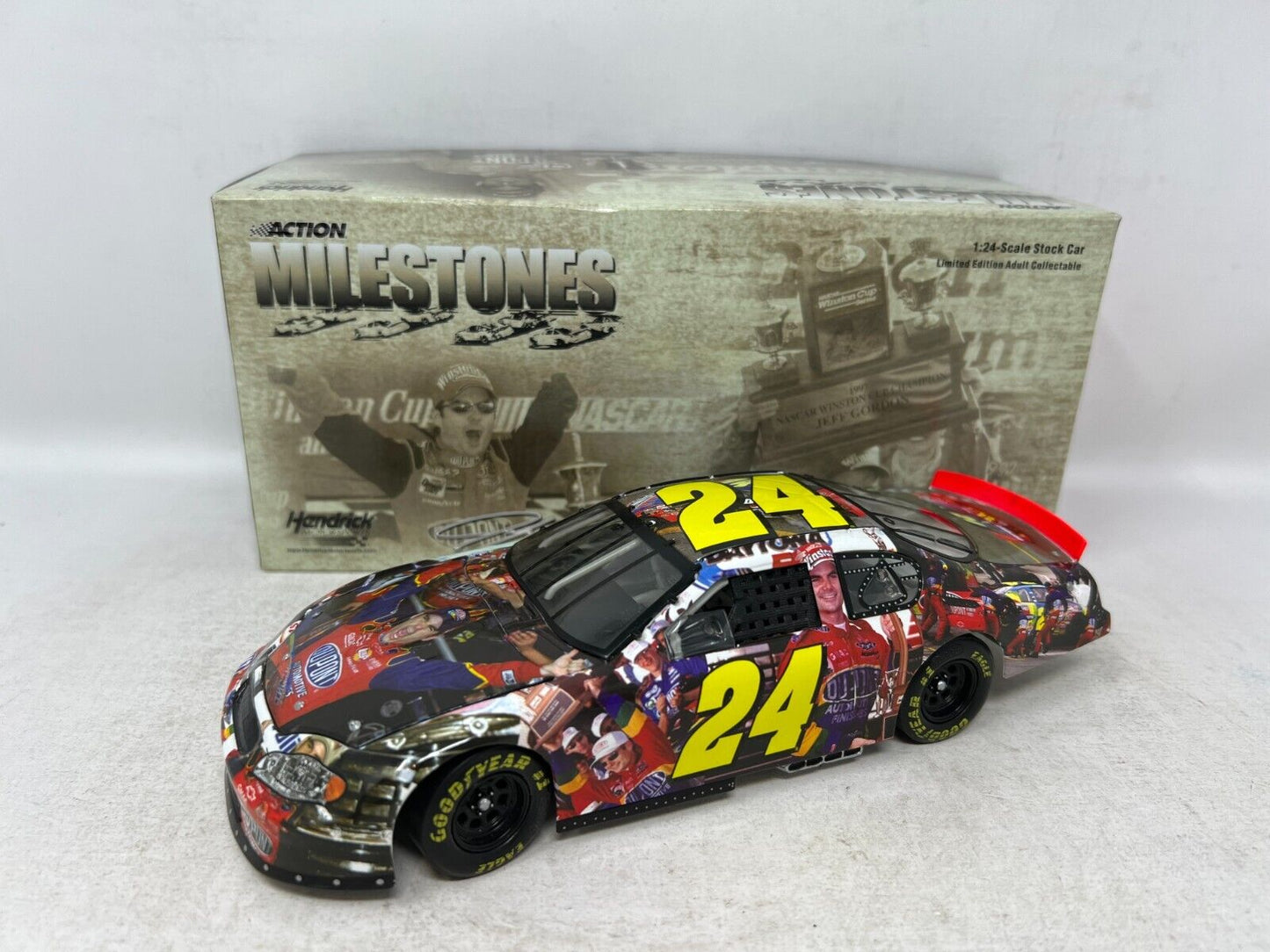 Action Nascar #24 Jeff Gordon Milestones 3x Daytona Winner Chevy 1:24 Diecast