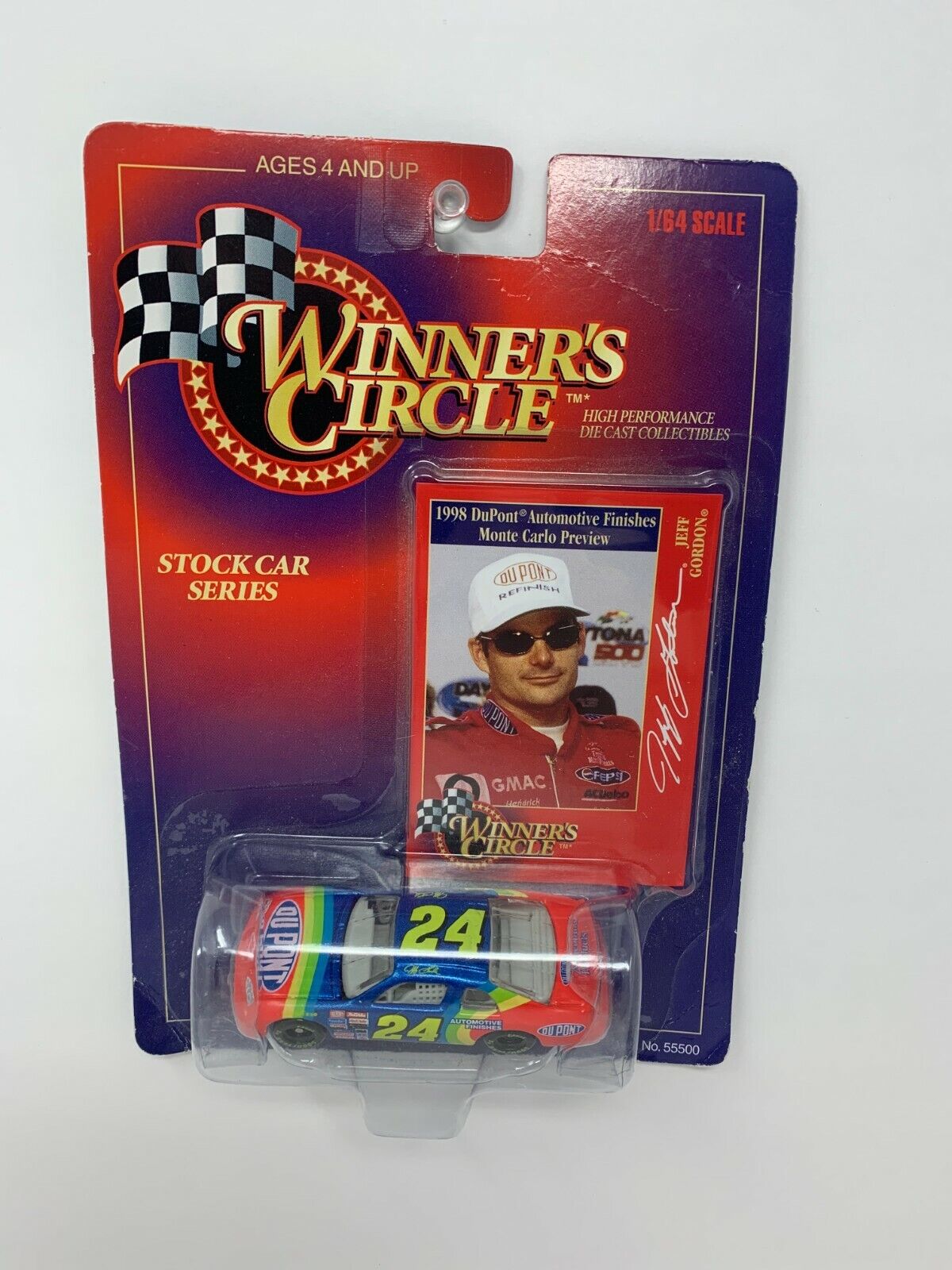 Winner's Circle #24 Dupont Jeff Gordon 1998 Monte Carlo 1:64 Diecast