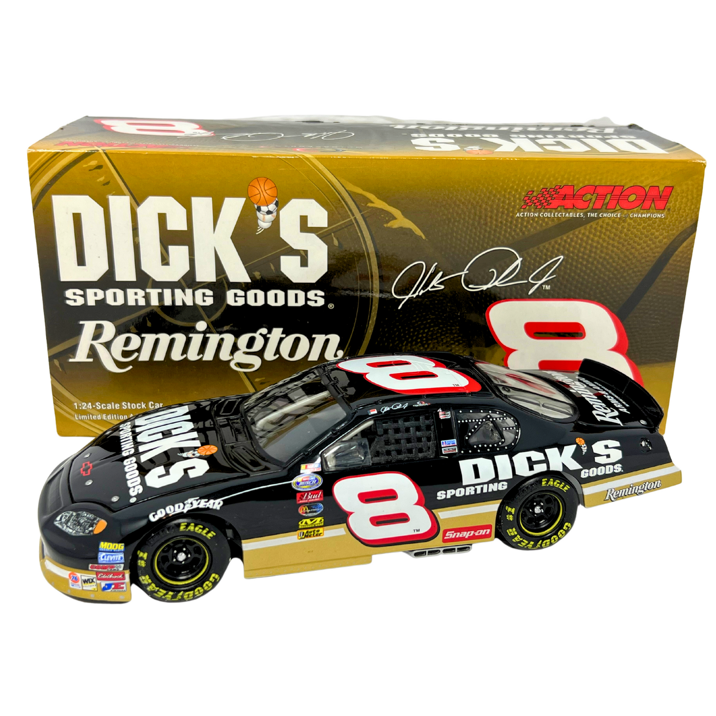 Action Nascar #8 Hank Parker Jr. Remington Dick's 2003 Monte Carlo 1:24 Diecast