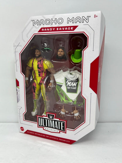 WWE Macho Man Randy Savage Ultimate Edition Series 8 Action Figure Mattel Toys