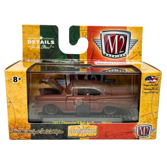 M2 Machines Rally Historico 1957 Chevrolet Bel Air CHASE 1:64 Diecast