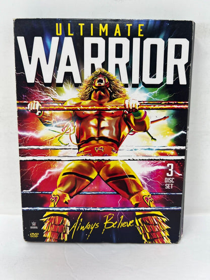 WWE: Ultimate Warrior - Always Believe (DVD, 2015) Good Condition!!!