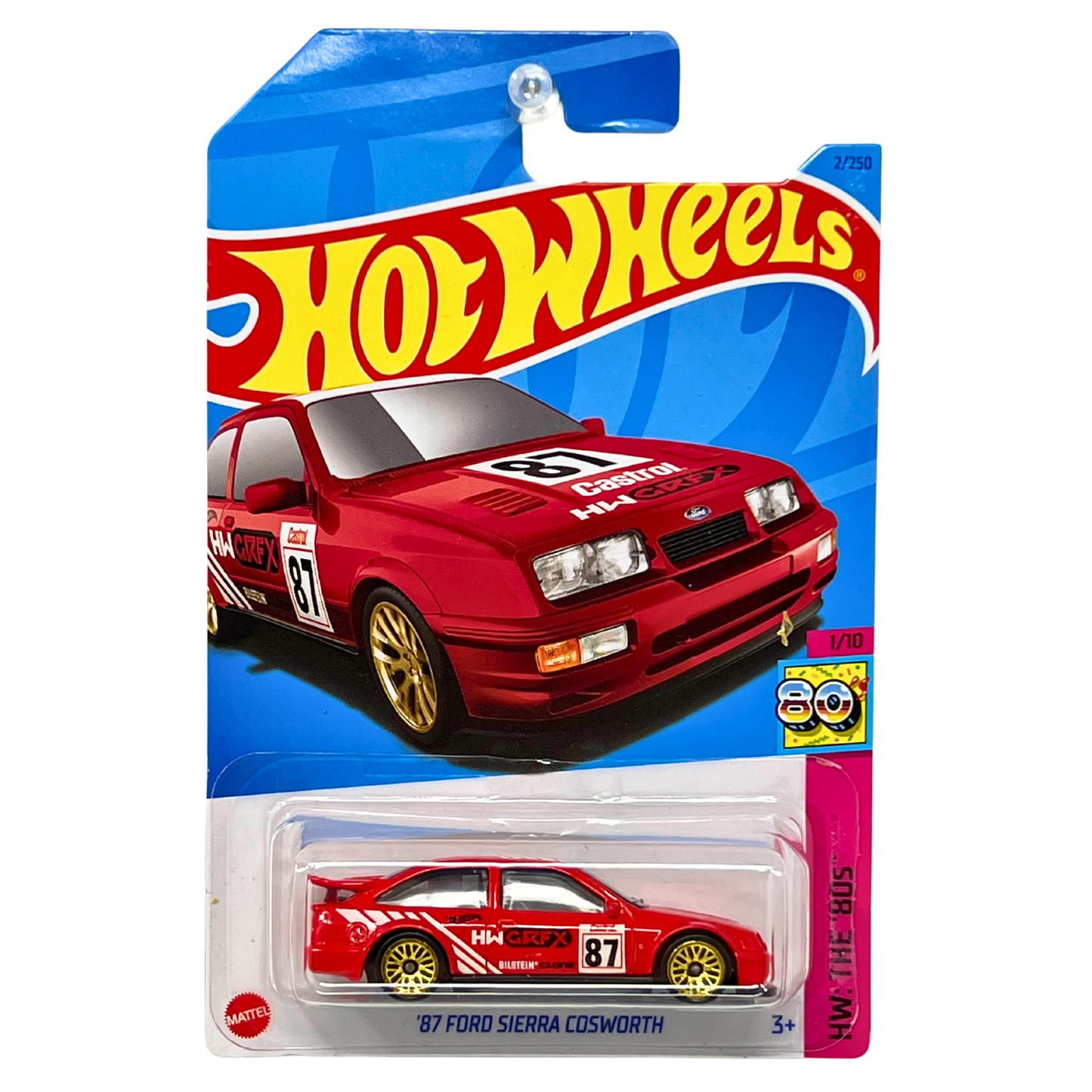 Hot Wheels HW The 80s '87 Ford Sierra Cosworth 1:64 Diecast