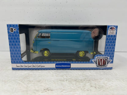 M2 Machines CHASE Auto-Thentics 1960 VW Delivery Van R69 1:24 Diecast