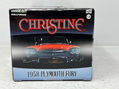 Greenlight Hollywood Christine 1958 Plymouth Fury GREEN MACHINE 1:24 Diecast